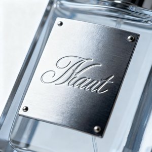 Chai nước hoa thủy tinh hổ phách hình trụ sang trọng 30ml 50ml 100ml, nắp gỗ dẹt, vòi xịt, in lưới, kèm bộ khuếch tán tinh dầu bằng que - Product Image 4