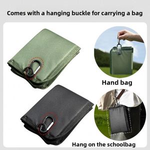Outdoor Foldable Waterproof Thickened Oxford Cloth Portable <b>Cushion</b> Picnic Mat Camping Lawn Waterproof Pad with Storage Bag - Product Image 3