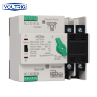 Pabrik langsung menjual AC ATS Dual Power 2P AC 220V 63A 100A 125A Inverter Dual Power otomatis ATS Changeover Switch