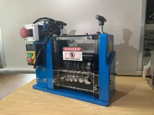 Günstiger Preis Automatische Schrott kupferdraht Abisolier maschine Schrott draht Abisolier maschine V-026 Kabel Schälmaschine