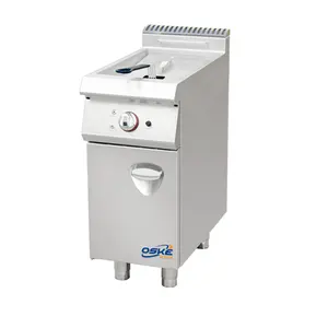 Customized Commercial Standing Electric Professional Deep Fryer with Potato Chips Power Food Parts Sales Frying Machine Provided