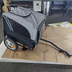 आउटडोर ट्रेलर ट्राली पालतू कार Foldable पालतू कुत्ते साइकिल ट्रेलर पुश ट्राली Foldable बाइक ट्रेलर - Product Image 4