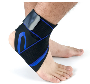 उच्च गुणवत्ता वाले पॉलिएस्टर + लेटेक्स यार्न सामग्री टखने का पट्टा आपके टखनों को चोट से बचाता है - Product Image 4