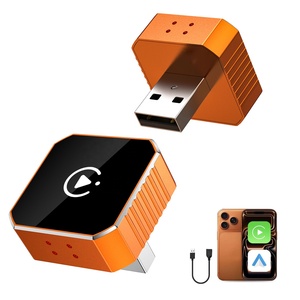 อะแดปเตอร์ไร้สาย 2 in 1 สำหรับ Carplay และ Android Auto รุ่น Kabelloser Carplay-adapter ได้รับการรับรองจาก Car Play Dongle - Product Image 1