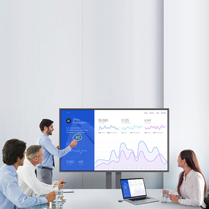 Pizarra Interactiva Inteligente con Pantalla Táctil LCD de 55 Pulgadas, 4K UHD, Doble Sistema Operativo, 20 Puntos de Contacto, Garantía de 1 Año para Uso en Línea, Económica - Product Image 3