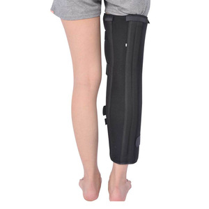 <span class=keywords><strong>Attelle</strong></span> de soutien de jambe complète à trois panneaux, <span class=keywords><strong>attelle</strong></span> de <span class=keywords><strong>genou</strong></span> droite en alliage d'aluminium pour pré-<span class=keywords><strong>genou</strong></span> et postopératoire et blessure - Product Image 3