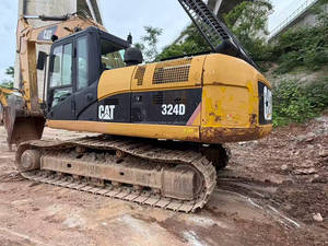 Excavadora Hidráulica Usada Caterpillar 324D <span class=keywords><strong>de</strong></span> Alta Calidad y Bajo Número <span class=keywords><strong>de</strong></span> Horas, Lista para Trabajar en Movimiento <span class=keywords><strong>de</strong></span> Tierras en Construcción - Product Image 3