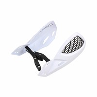 Paire de protège-mains universels réglables et durables en maille avec support en plastique pour moto tout-terrain, VTT et motocross, déflecteur de guidon pare-vent
