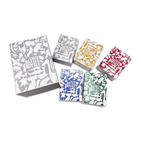 Cartes de jeu vierges personnalisables en papier pour pique-nique, pour enseignants, avec boîte en papier au design personnalisé, OEM ODM, vente en gros