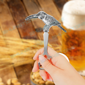 Abrebotellas <span class=keywords><strong>de</strong></span> cerveza Manual con forma <span class=keywords><strong>de</strong></span> Animal <span class=keywords><strong>de</strong></span> plata <span class=keywords><strong>de</strong></span> acero inoxidable, abridor <span class=keywords><strong>de</strong></span> cerveza creativo para Gallo, <span class=keywords><strong>ballena</strong></span>, perro, pájaro - Product Image 5