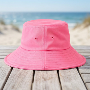 Fashion Custom Logo High Quality Solid Color Daily <b>Bow</b> Decorated Four Seasons <b>Large</b> Quantity OEM ODM Double Side Wear Bucket Hat - Product Image 2