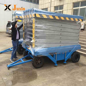 Gunting listrik hidrolik portabel, Platform pengangkat dapat dipindah banyak digunakan di lift normal dan bengkel produksi - Product Image 5