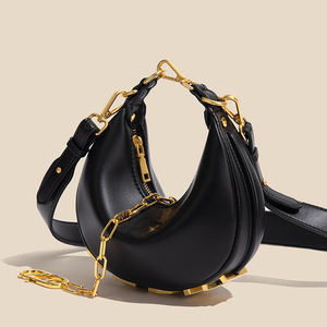Sac à main bandoulière Crescent pour femme, sac à main élégant à embrayage croissant peut être une ceinture <span class=keywords><strong>coquine</strong></span> - Product Image 1