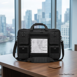 Organisateur de poste de commandement d'incidents, centre d'opérations mobile, sac de gestion sur le terrain, sac logistique, trousse d'urgence, 1000D Cordura - Product Image 3