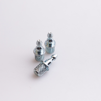 Pin Penanda Berulir Berlian Non-standar Kustom OEM, Pin Dowel Perakitan Cepat Baja Karbon Berlapis Seng