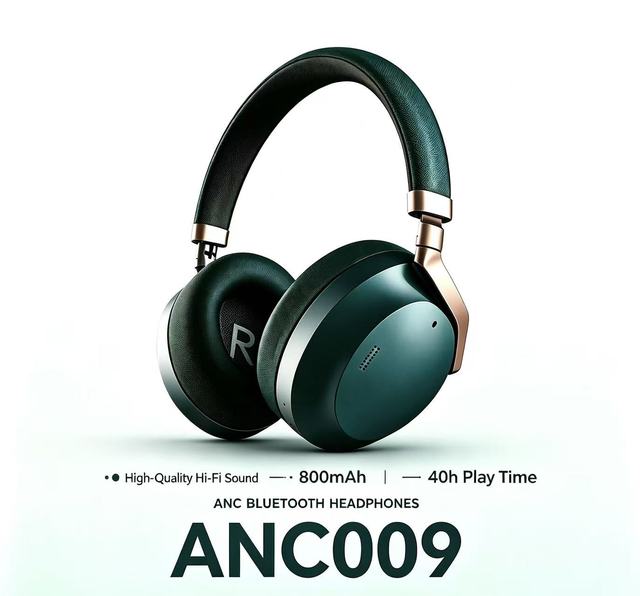Factory Price Over Ear Wireless Headphones With Built-in Mic for Hands-free Calls and HiFi Stereo Music