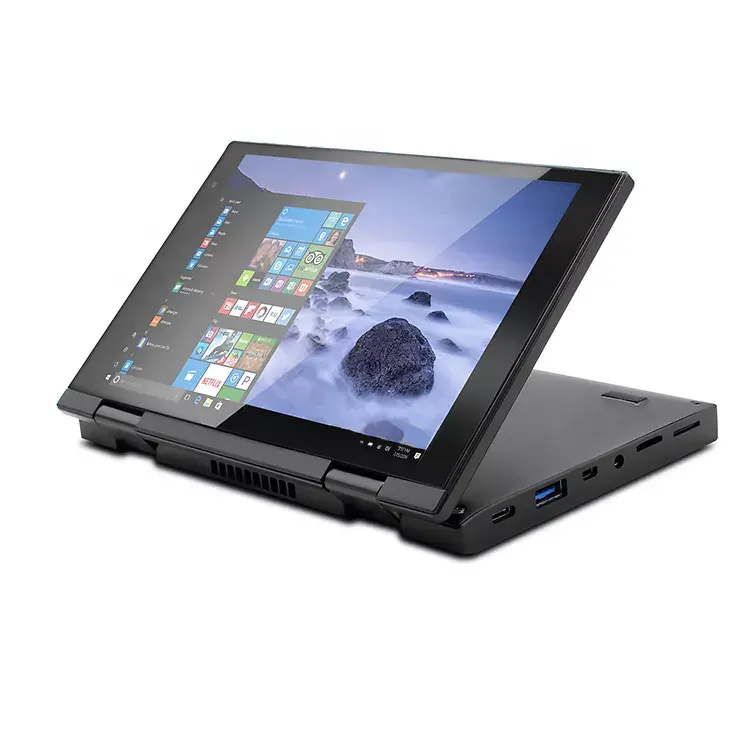 Mini laptop 7 Inch IPS Screen In-tel Core Processor Win 10 OS 8GB 128GB Pocket Laptop with Backlit Keyboard