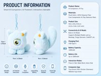 Robot en peluche intelligent, jouet interactif vocal IA pour enfants, apprentissage de l'histoire, jeu familial, cadeau, robot de service en silicone