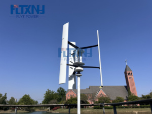 Generador Eólico Vertical de 1000w de Fábrica China, 12/24/48v, Inversión en Energía Eólica para el Hogar y la Granja, Windkraftanlage de 1.2kw 1.5kw - Product Image 4