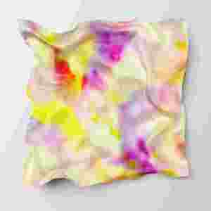 Wf Nhà Máy Trực Tiếp Tùy Chỉnh In Đầy Màu Sắc Hoa Thiết Kế Polyester Satin Lụa Vải Cho Cô Gái Đồ Ngủ Bán Buôn - Product Image 5