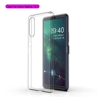 Coque transparente antichoc souple en TPU pour Sony Xperia XZ3 XZ2 1II 1III 1 1IV 1V 1VI 5 VII 5 VIII 5V 10V 10IV