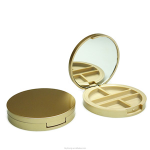 OEM Empty 4 Colors Eye Shadow Container Private Label <b>Compact</b> Powder Makeup Case ABS Eyeshadow Packaging - Product Image 6