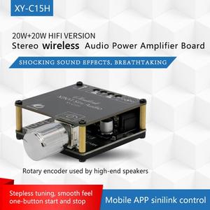 Module amplificateur de puissance numérique stéréo BT XY-C15H 20W, double canal, réglage progressif à 360 degrés - Product Image 4