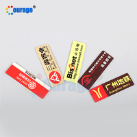 Offre Spéciale feuille d'aluminium de sublimation badge magnétique personnalisé