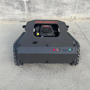 Tondeuse à gazon télécommandée de qualité industrielle <span class=keywords><strong>et</strong></span> DIY, <span class=keywords><strong>moteur</strong></span> à essence 4 temps 48 V, <span class=keywords><strong>cylindrée</strong></span> 452 cm³, pour l'entretien des pelouses en pente - Product Image 2