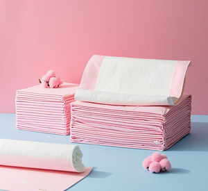 Большие нескользящие впитывающие пластиковые водонепроницаемые моющиеся многоразовые пеленки для щенков и собак - Product Image 3