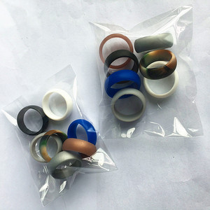 Factory Wholesale Custom Jewelry Gift Multicolor <strong>Silicone</strong> Rings <strong>Wedding</strong> <strong>Bands</strong> for Women <strong>Men</strong> - Product Image 4