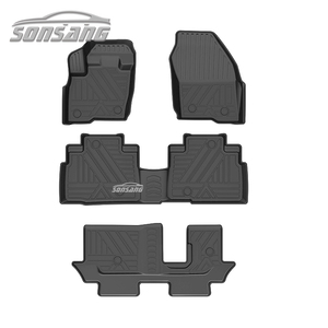แผ่นรองพื้นรถยนต์กันน้ำ TPE สำหรับ Edge Escape Ranger Equinox ปี 2015-2019 ชุดเต็ม สไตล์สปอร์ต - Product Image 1
