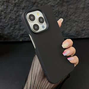 2025 Phong Cách Mới Đầy Màu Sắc Nửa Gói Cover Quay Lại Lớn Máy Ảnh Lỗ Mềm TPU Điện Thoại Di Động Trường Hợp Đối Với iPhone 11 12 13 14 15 16 Promax - Product Image 3