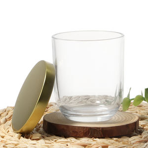 ขวดแก้วใสสำหรับเทียนหอมแบบขายส่ง ขนาด 200 มล./290 มล./400 มล. พร้อมฝาโลหะ สำหรับคริสต์มาส อีสเตอร์ วันวาเลนไทน์-ทนความร้อน - Product Image 6