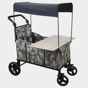 Cochecito de bebé gemelo ligero, <span class=keywords><strong>carro</strong></span> de playa <span class=keywords><strong>plegable</strong></span> portátil para viajes, Camping y venta al por mayor - Product Image 1