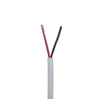 Câbles électriques en Pvc à 2 fils, vente en gros, longueur 26, 24, 22, 20/18 AWG, matériau conducteur en cuivre, vente en gros