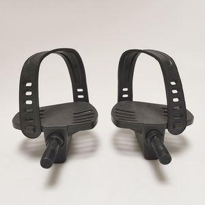 <span class=keywords><strong>Pedales</strong></span> de <span class=keywords><strong>bicicleta</strong></span> de ejercicio con correas anchas husillo extendido para gimnasio <span class=keywords><strong>bicicleta</strong></span> de <span class=keywords><strong>spinning</strong></span> en casa - Product Image 4