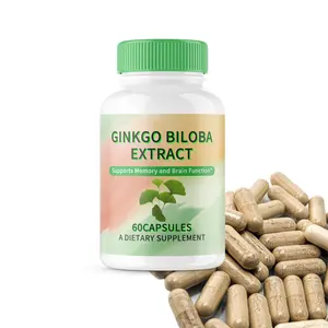 OEM/ODM Private Label Ginkgo Biloba estratto in polvere OEM Ginkgo Biloba 240mg capsule