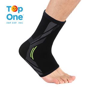 Top One Elástico Tejido Deportes Manga de compresión Recuperación de lesiones Dolor en las articulaciones Tobillera Soporte de pie Premium - Product Image 1