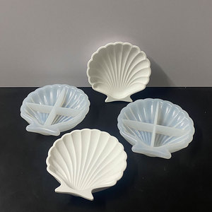 Rm002 handmade DIY sò Tấm vỏ Silicone khuôn đồ trang sức lưu trữ khay khuôn thạch cao khuôn nhự<span class=keywords><strong>a</strong></span> - Product Image 4