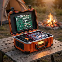 Placa PCBA BMS de Batería de Iones de Litio de Alta Corriente Inteligente OEM para Motocicletas Eléctricas y Estaciones de Energía Portátiles para Exteriores