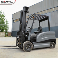 Chariot élévateur électrique à mât triplex à déplacement latéral, moteur AC haute efficacité, homologué CE ISO, 1 tonne, 2 tonnes, 3 tonnes, 4 tonnes, 5 tonnes