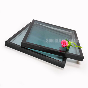 Verre isolé chine fabricant trempé igu unité prix trempé d'isolation thermique et phonique à double vitrage façade en verre - Product Image 3