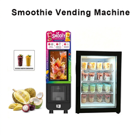 Máquina expendedora inteligente de batidos y bebidas saludables con vasos de frutas frescas congeladas, autolimpiable, de acero inoxidable, para minoristas inteligentes 7-11, tendencia 2026