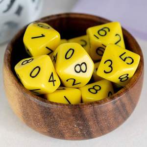 Venta al por Mayor de Dados D10 Digitales de Poliedro para D&D, Acrílicos, Plástico, Suministro a Granel - Product Image 4