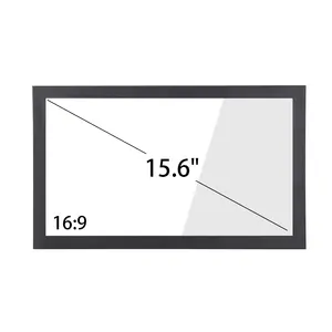 厂家直销15.6英寸usb即插即用红外传感器触摸屏兼容视窗安卓Linux