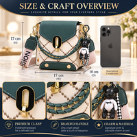 Sac à bandoulière chic en cuir PU tressé à motif losanges pour femme, petit sac carré pour le quotidien, le travail, les fêtes et les voyages