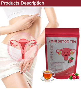 Tè Detox Yoni OEM per il Sollievo Mestruale Femminile, Cura dell'Utero e Salute Vaginale, Formula Naturale a Base di Piante - Product Image 4