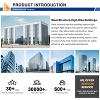 Proyectos de Ingeniería Comerciales y Gubernamentales a Gran Escala, Estructura de Acero Personalizada, Edificio de Oficinas de Gran Altura, Profesional