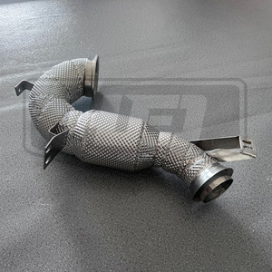 Tuyau <span class=keywords><strong>de</strong></span> descente pour Mercedes CLS53 CLS450 AMG C257 4-Matic+ avec isolation, échappement haute performance, soudure <span class=keywords><strong>de</strong></span> précision - Product Image 6